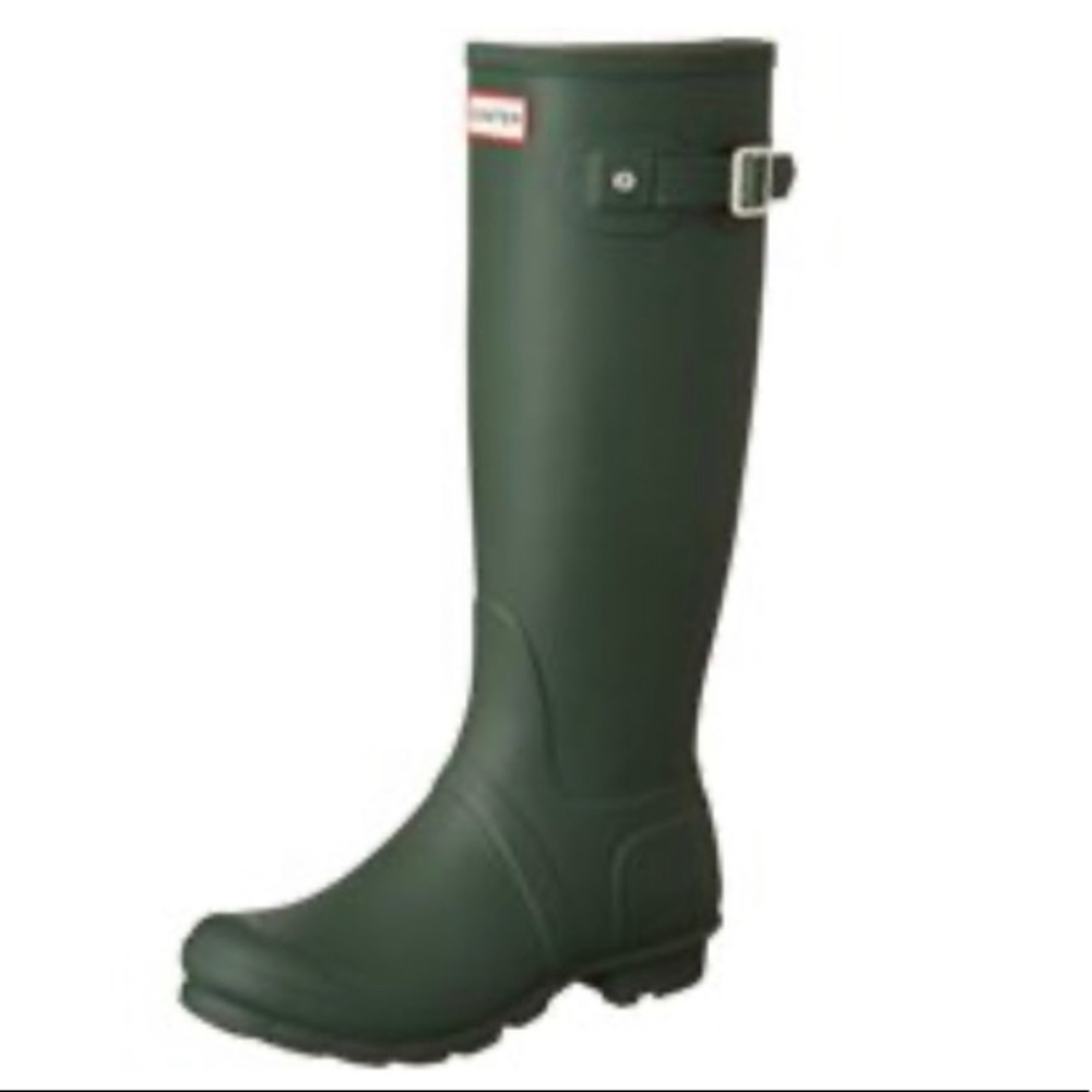 NWT Hunter Original Tall Rainboots in green ☔️ 🥾